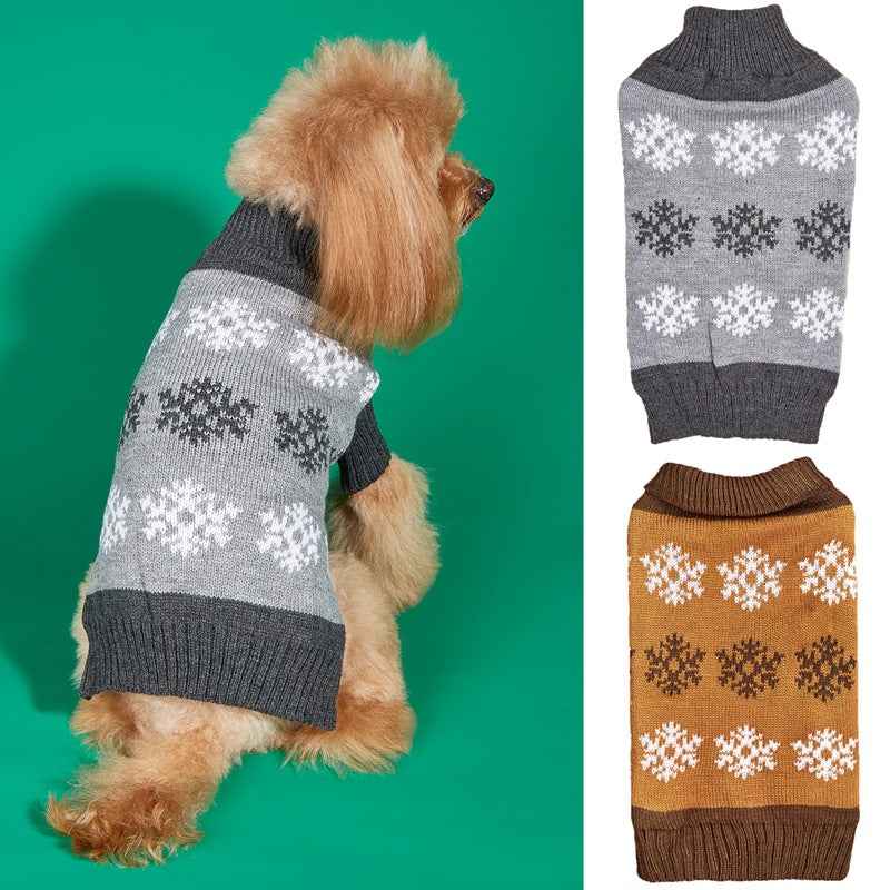 Snowflake Christmas Sweater – Dog