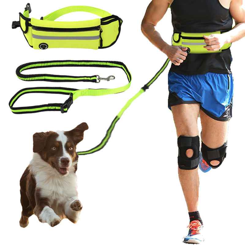 Pet Waist Bag Sports Traction Rope Reflective Waterproof - GoSavvyNow