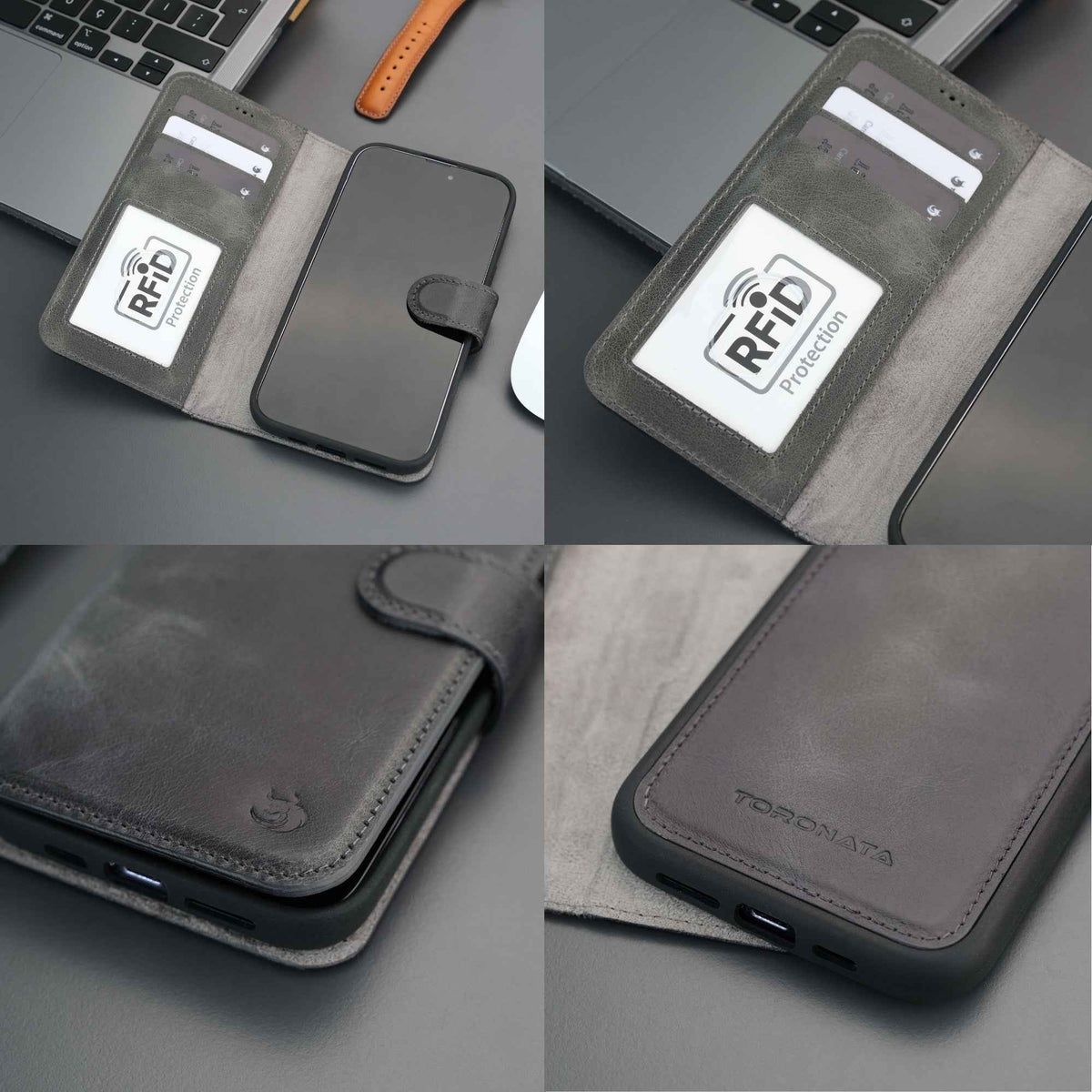Casper iPhone 16 Pro Wallet Case Leather MagSafe - GoSavvyNow