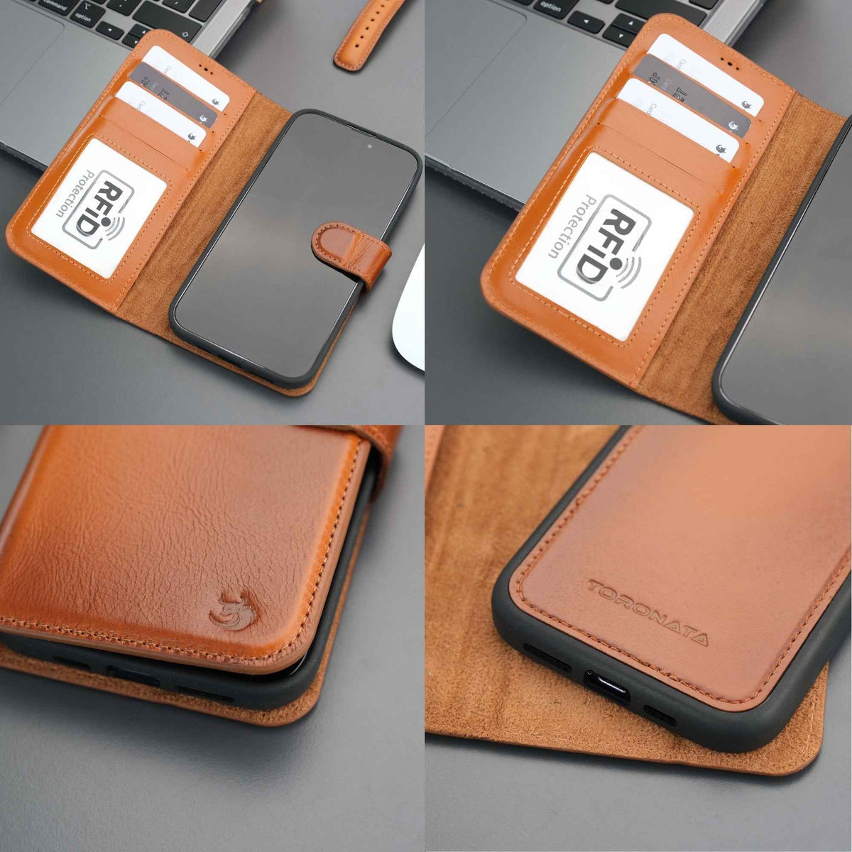 Casper iPhone 16 Pro Wallet Case Leather MagSafe - GoSavvyNow