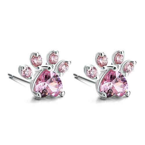 Cat & Dog Paw Ring Set – Gold or Silver Plated