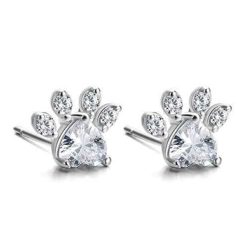 Cat & Dog Paw Ring Set – Gold or Silver Plated