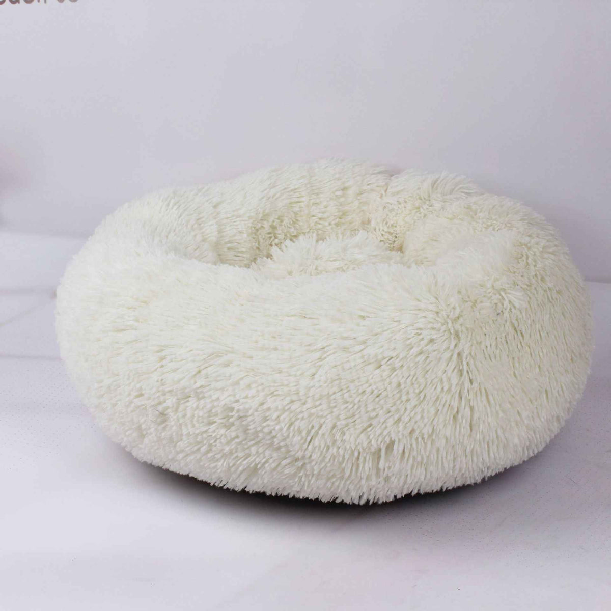 Hooded Plush Pet Nest – Burrow Bed for Cats & Small Dogs