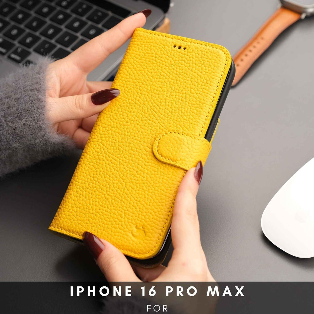 Casper iPhone 16 Pro Wallet Case Leather MagSafe - GoSavvyNow