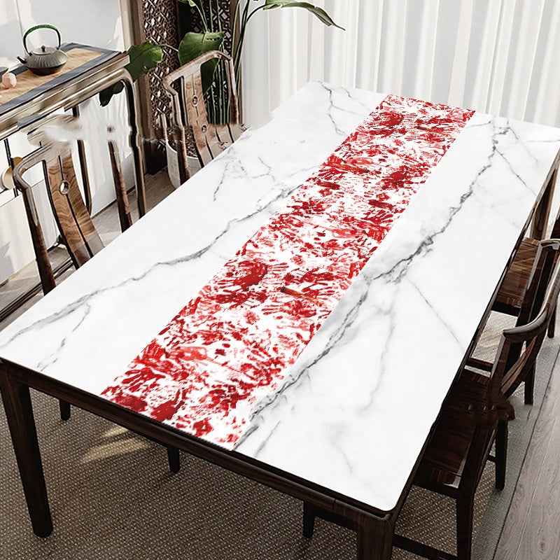 Bloody Handprint Halloween Tablecloth