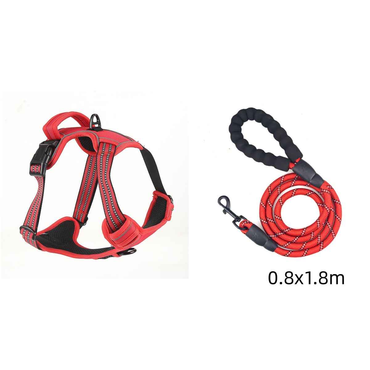 No-Pull Dog Harness – Breathable Reflective Vest