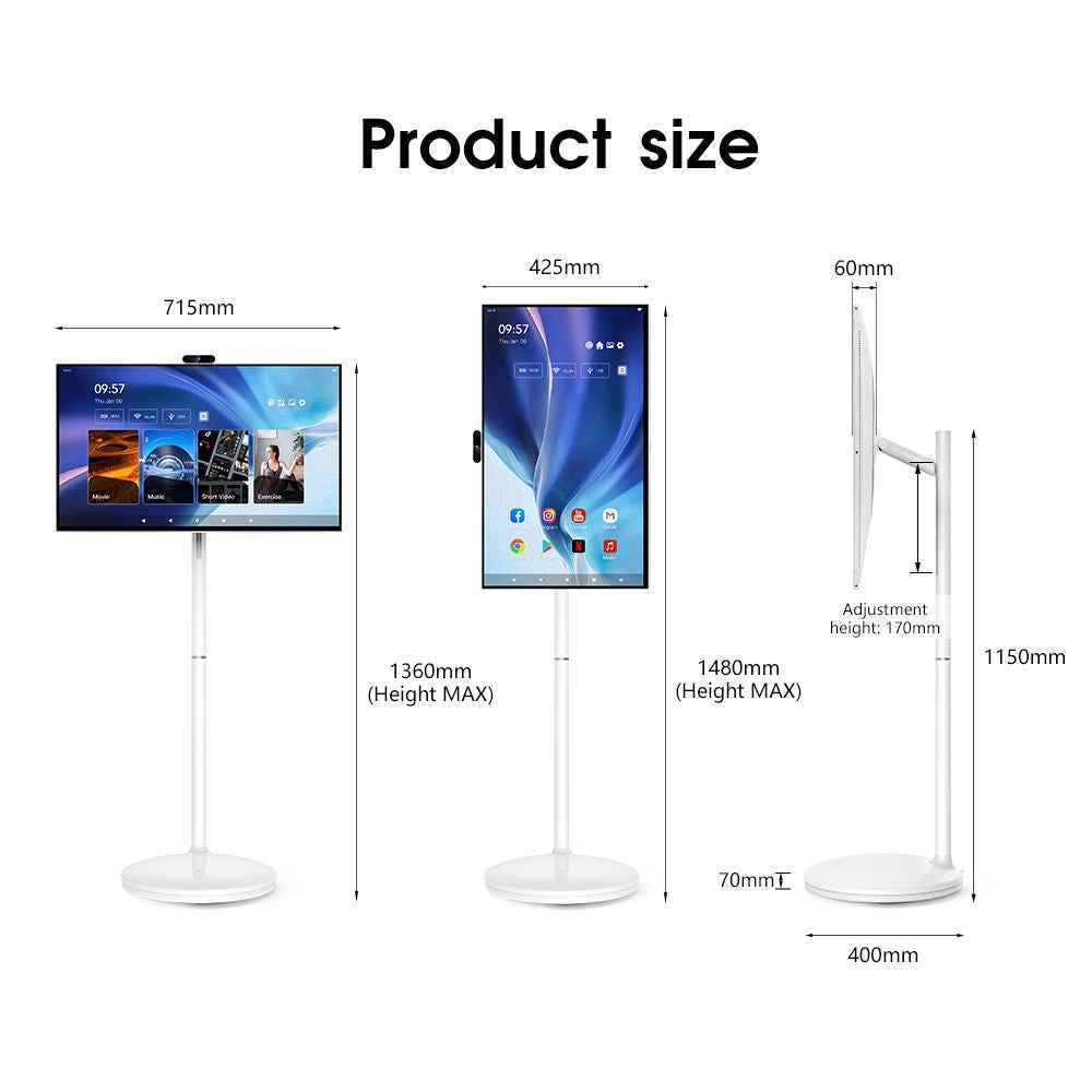 Portable 32 Inch Touch Screen Monitor