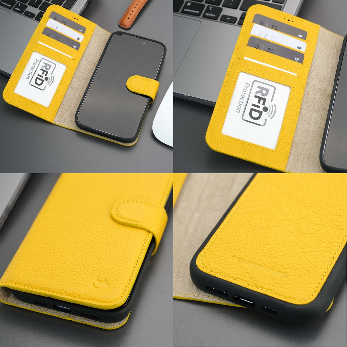 Casper iPhone 16 Pro Wallet Case Leather MagSafe - GoSavvyNow