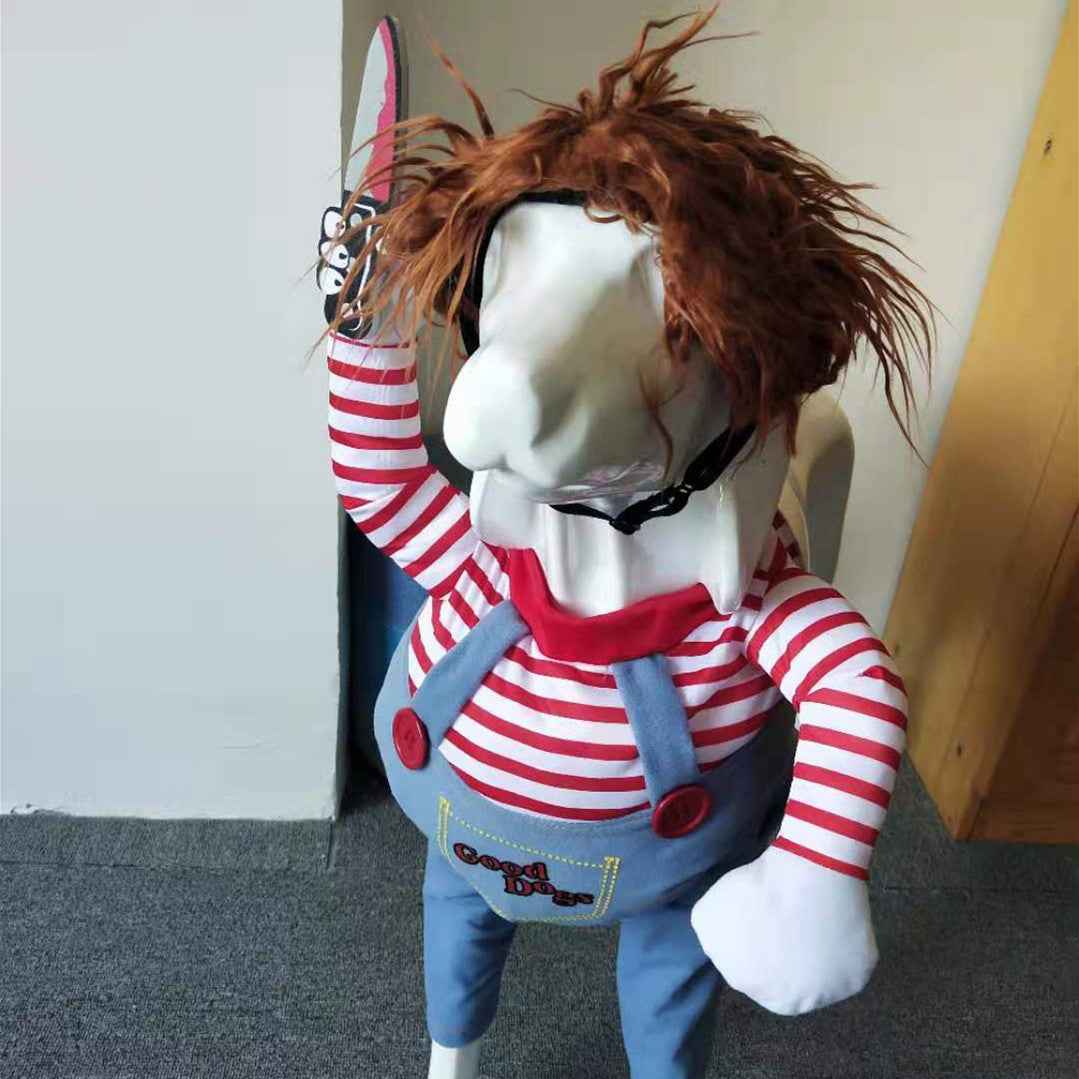 Halloween Dog Costume – Adjustable Scary Pet Outfit