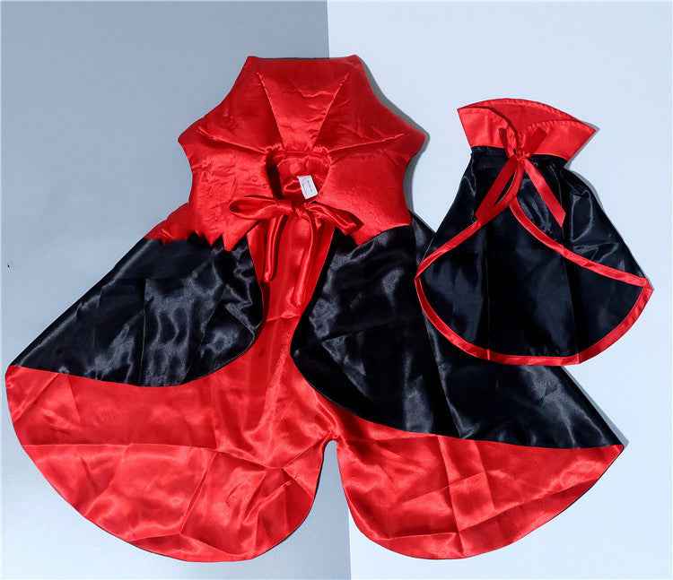 Vampire King Cape – Halloween Pet Costume