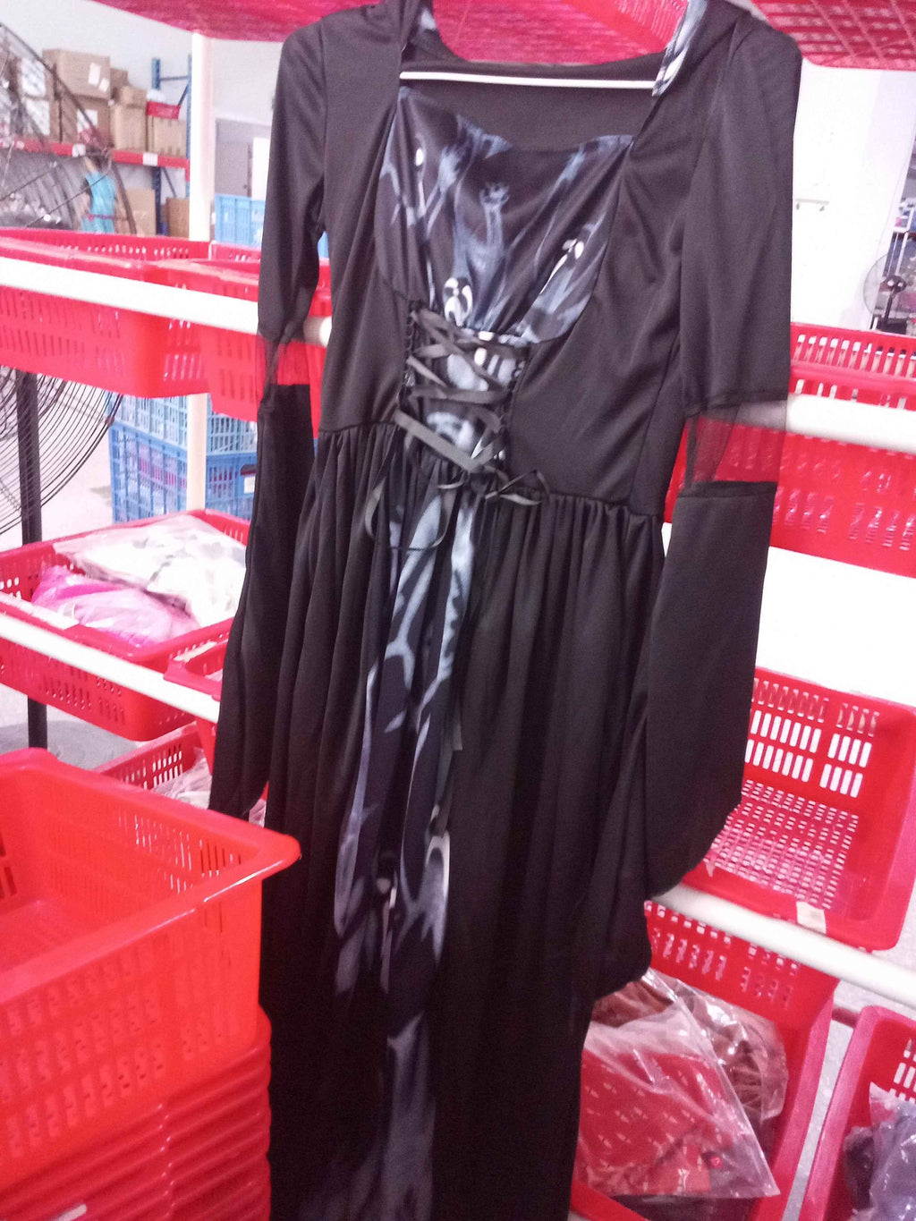 Witch Costume with Hood for Women