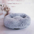 Hooded Plush Pet Nest – Burrow Bed for Cats & Small Dogs