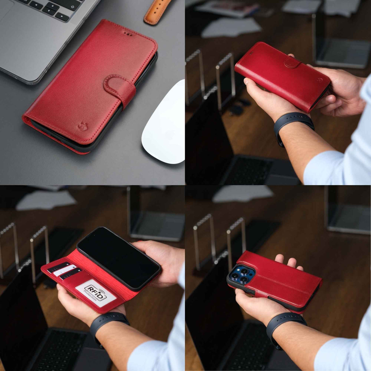 Casper iPhone 16 Pro Wallet Case Leather MagSafe - GoSavvyNow