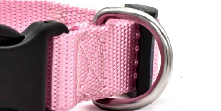 Adjustable Nylon Pet Collar – Quick-Release Buckle