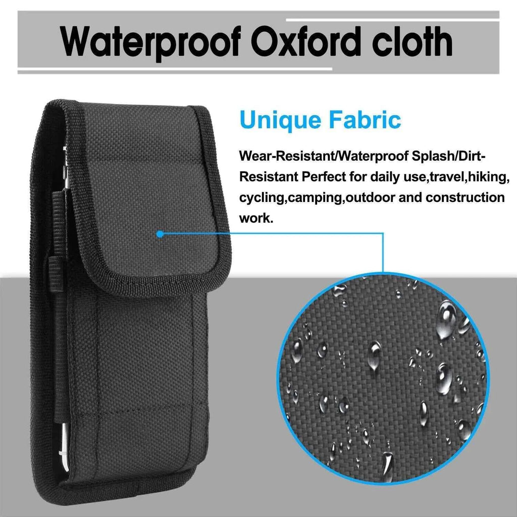 Vertical Phone Holster with Wallet & Belt Clip