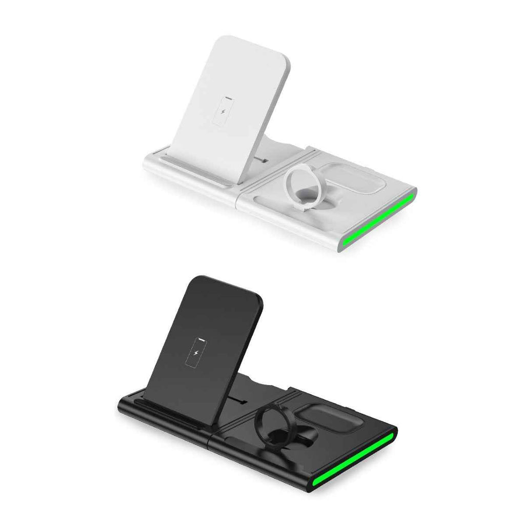 Magnetic Power Tiles 4 In 1 Wireless Charging Station - GoSavvyNow