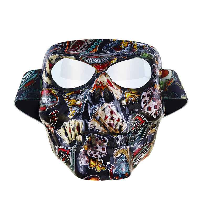 Skull Goggles – Wind & Dust-Resistant Rider Gear