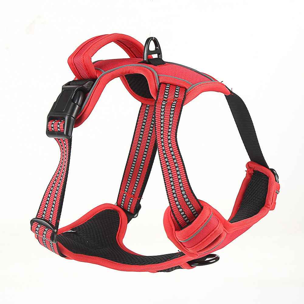 No-Pull Dog Harness – Breathable Reflective Vest