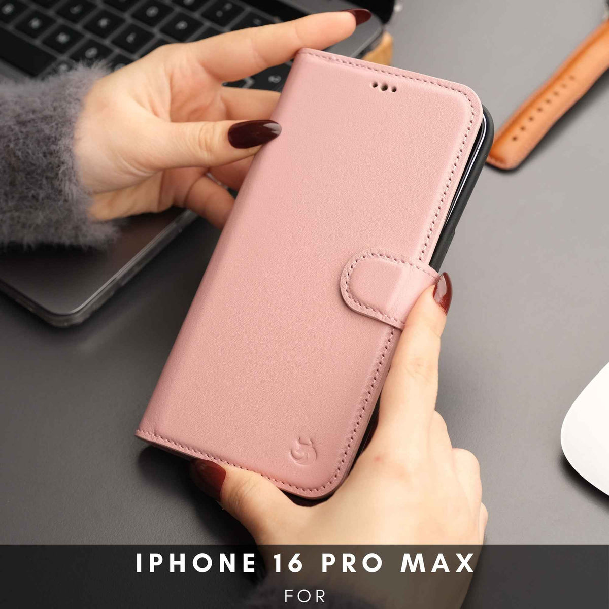 Casper iPhone 16 Pro Wallet Case Leather MagSafe - GoSavvyNow
