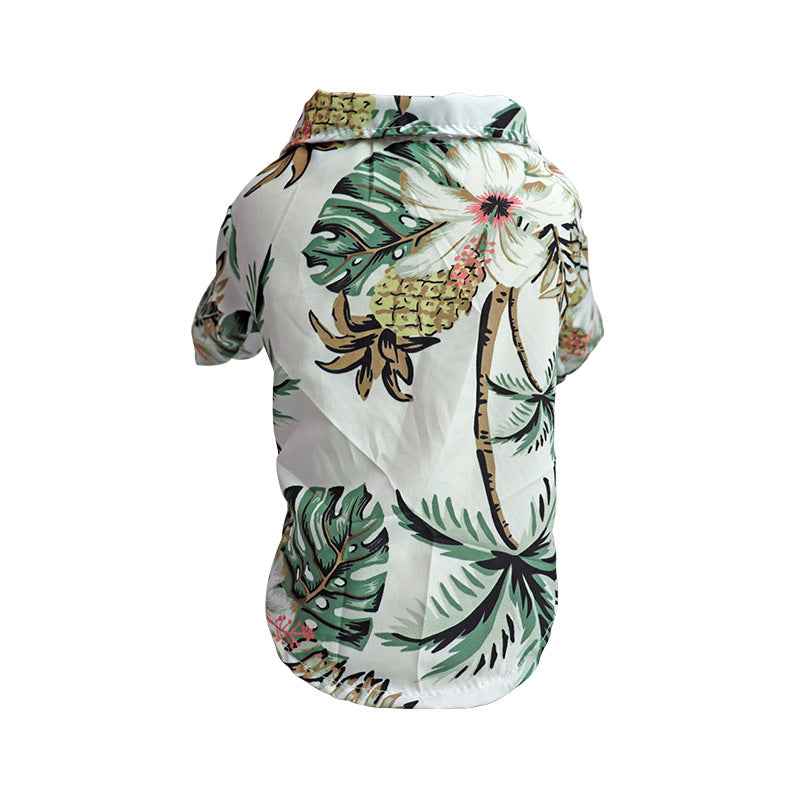 Hawaiian Chiffon Shirt – Dog & Cat Summer Clothes