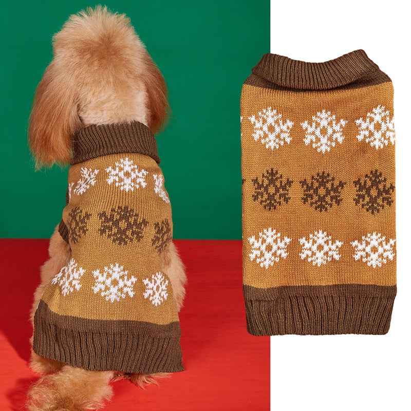 Snowflake Christmas Sweater – Dog