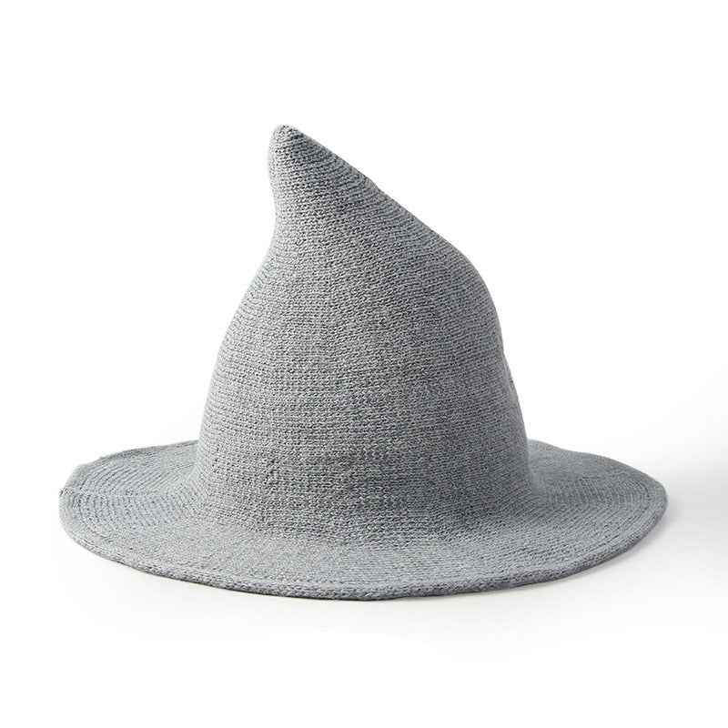 Hand-Painted Wool Witch Hat – Halloween