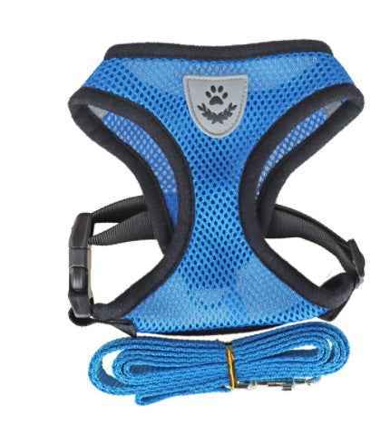Dog Harness and Leash Combo - Breathable and Comfortable!