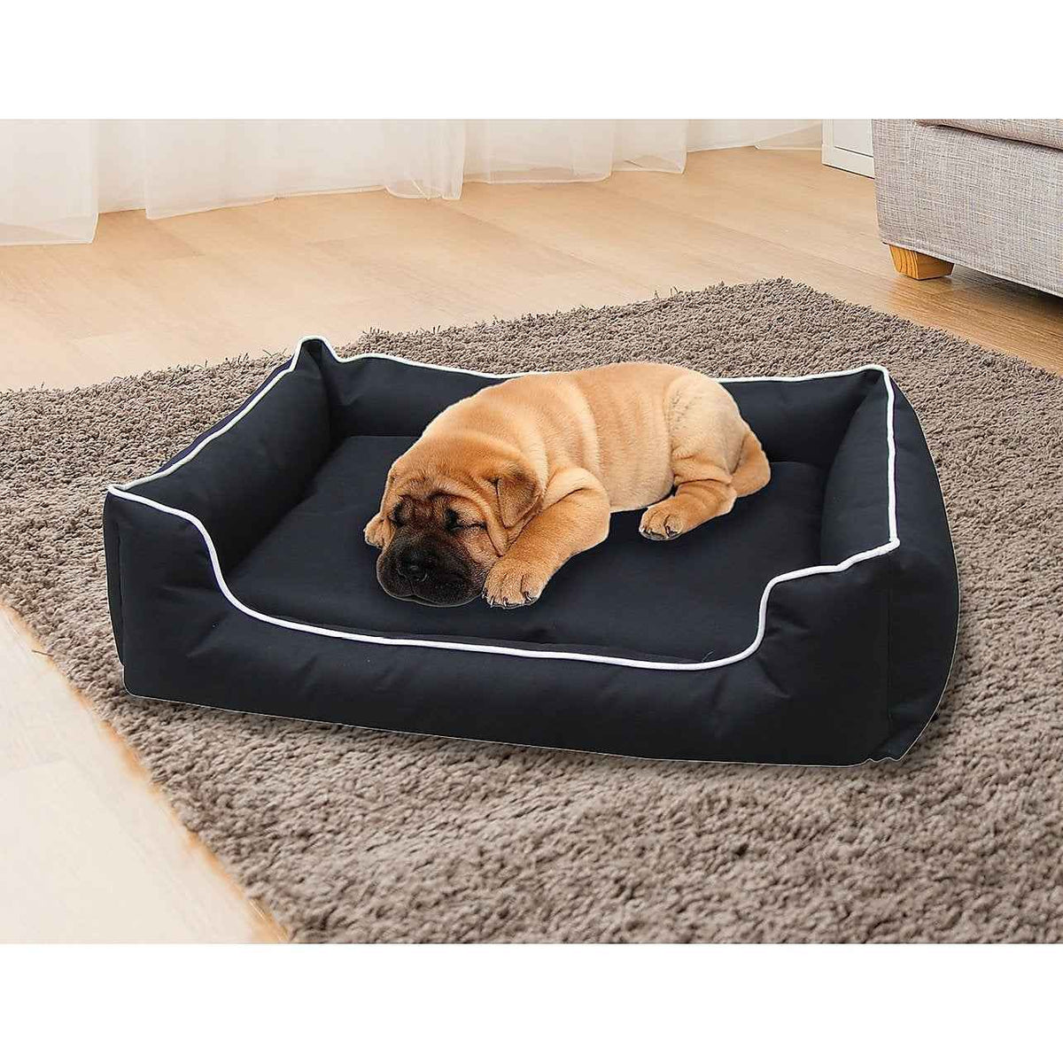 100 x 80cm Heavy Duty Waterproof Dog Bed - GoSavvyNow