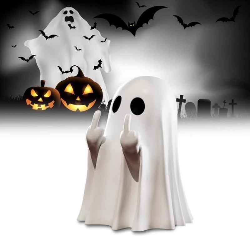 Cute Ghost Figurines – Halloween Shelf & Centerpiece Décor