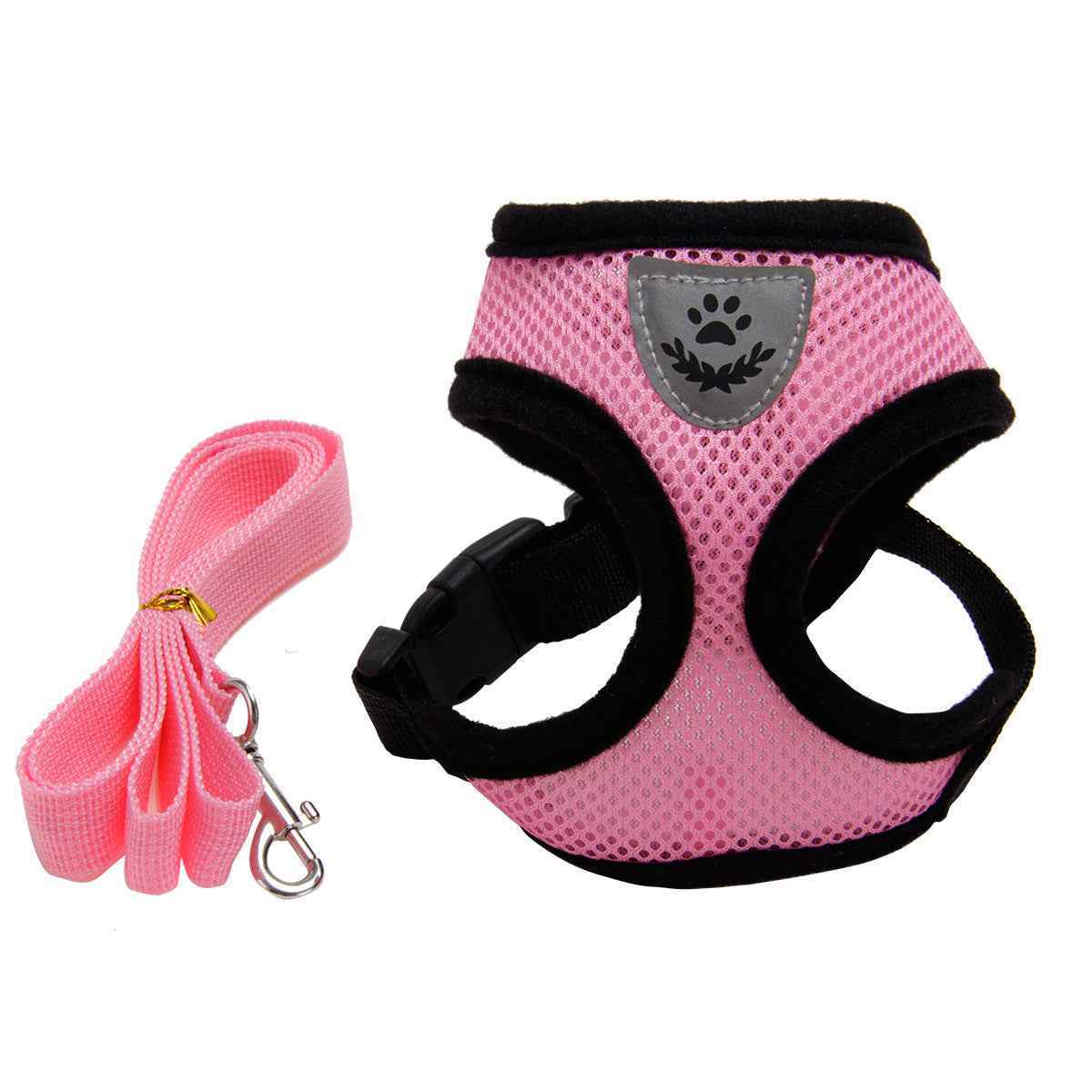 Dog Harness and Leash Combo - Breathable and Comfortable!