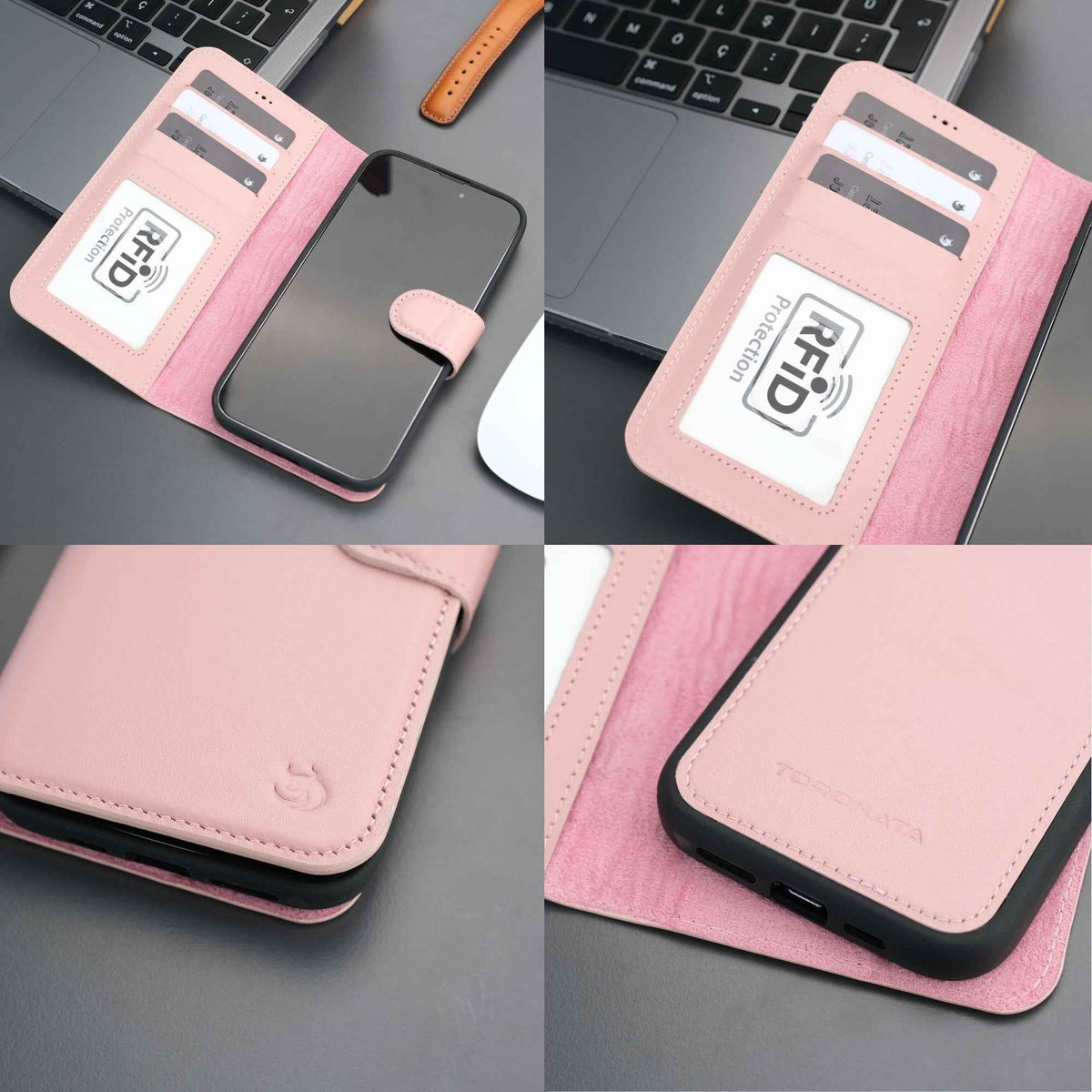 Casper iPhone 16 Pro Wallet Case Leather MagSafe - GoSavvyNow