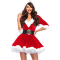 Women's Santa Hoodie Dress – Cozy Holiday Cosplay
