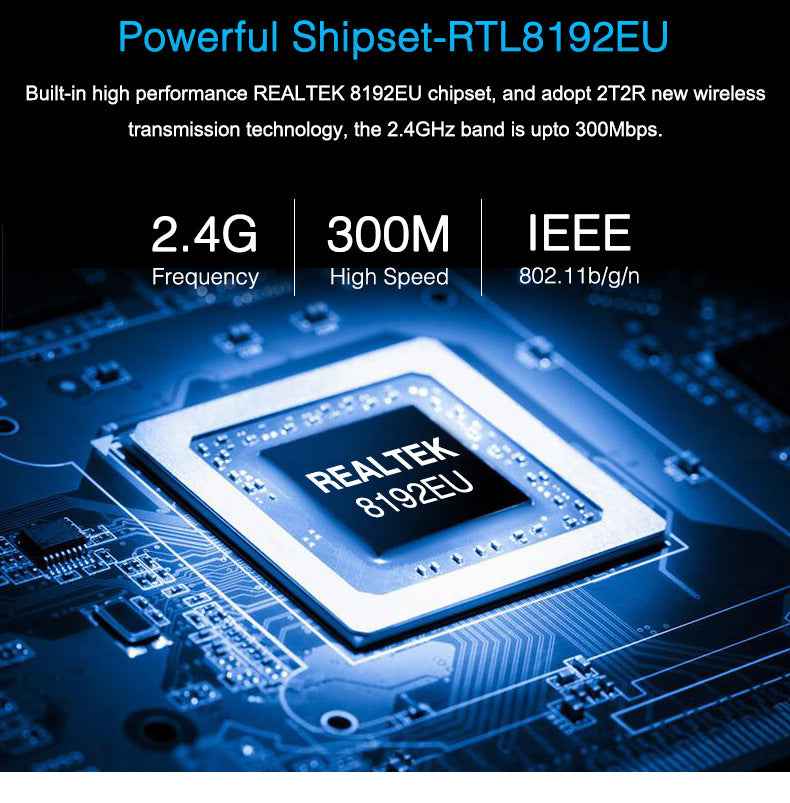 300M Mini Wireless Network Card - Fast and Reliable WiFi Receiver