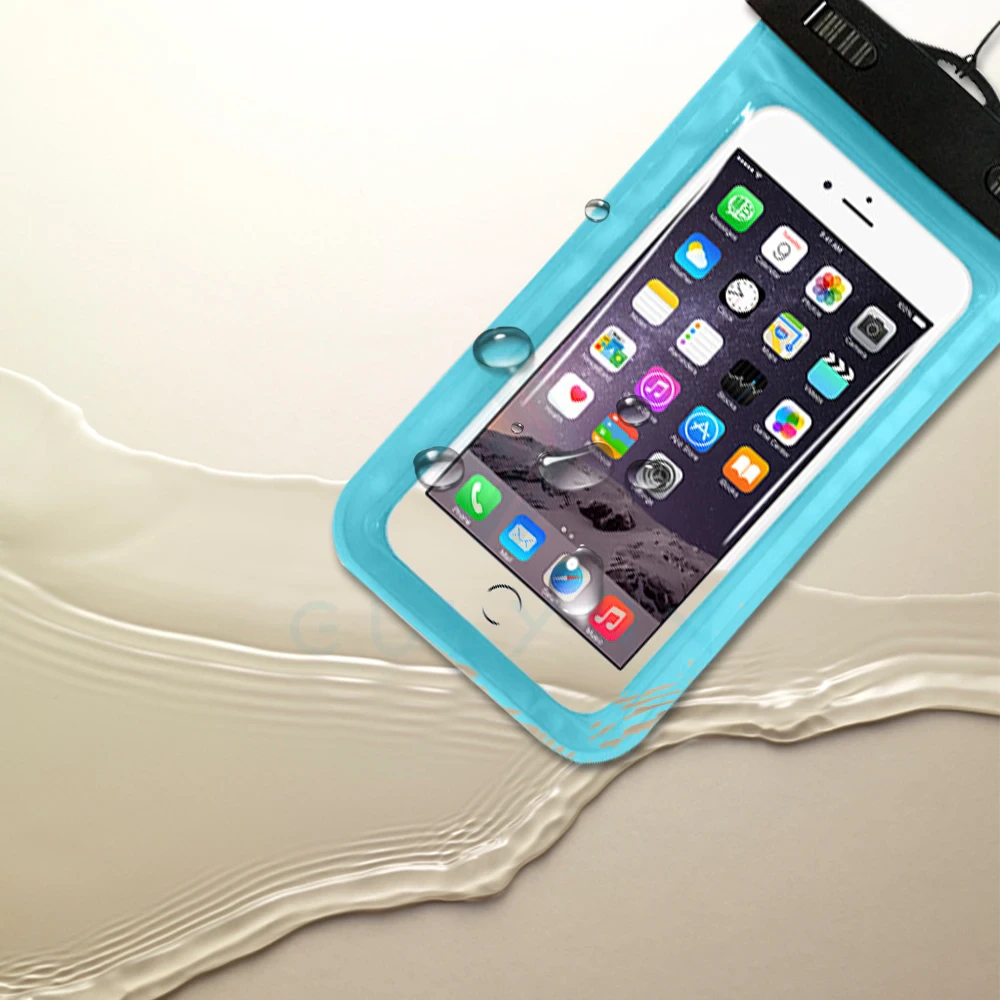 3 Pack Waterproof Floating Cell Phone Pouch Dry Bag Case Cover For - GoSavvyNow