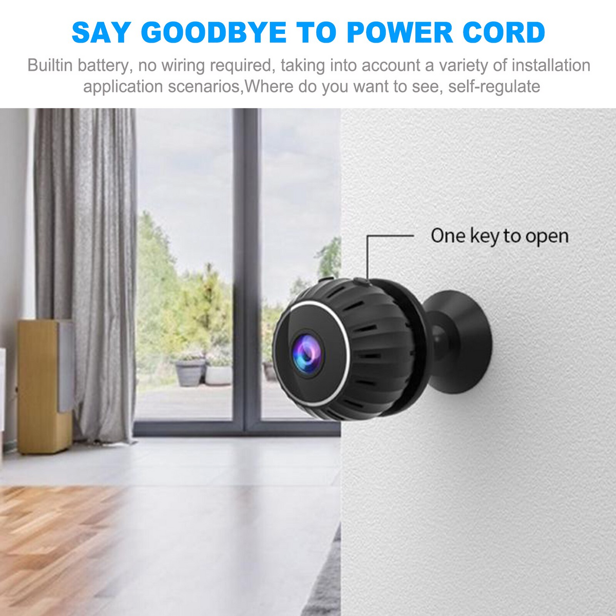 Mini Hidden Spy Nanny Camera Wireless Nanny Cam WiFi Home Security HD - GoSavvyNow