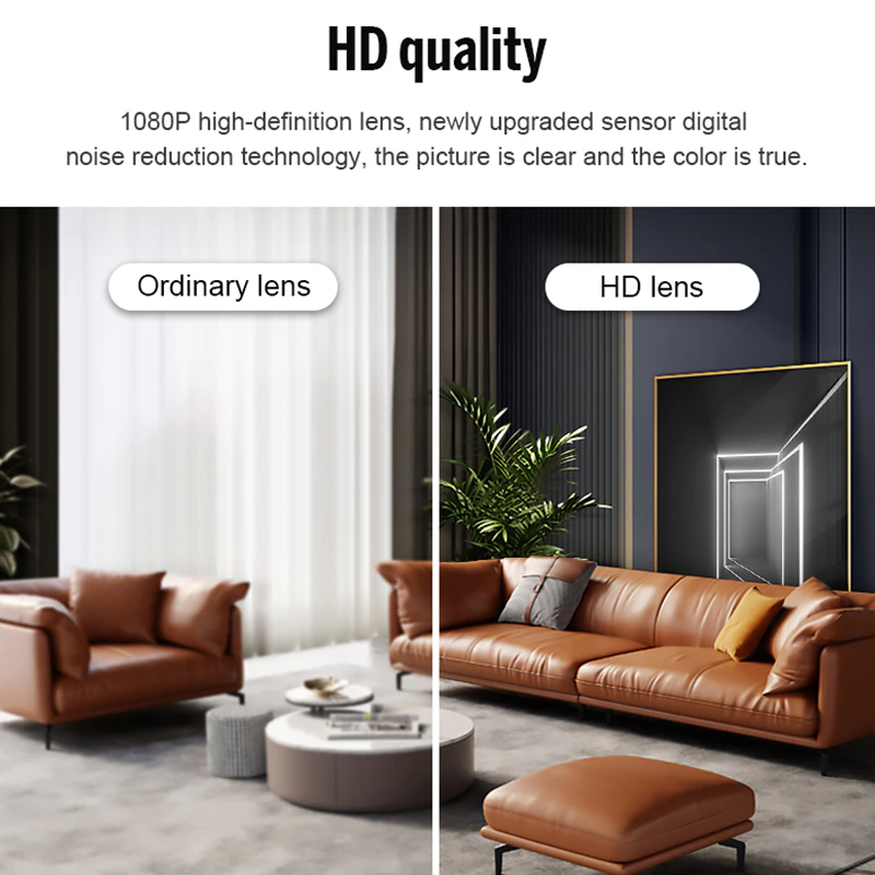 Mini Hidden Spy Nanny Camera Wireless Nanny Cam WiFi Home Security HD - GoSavvyNow