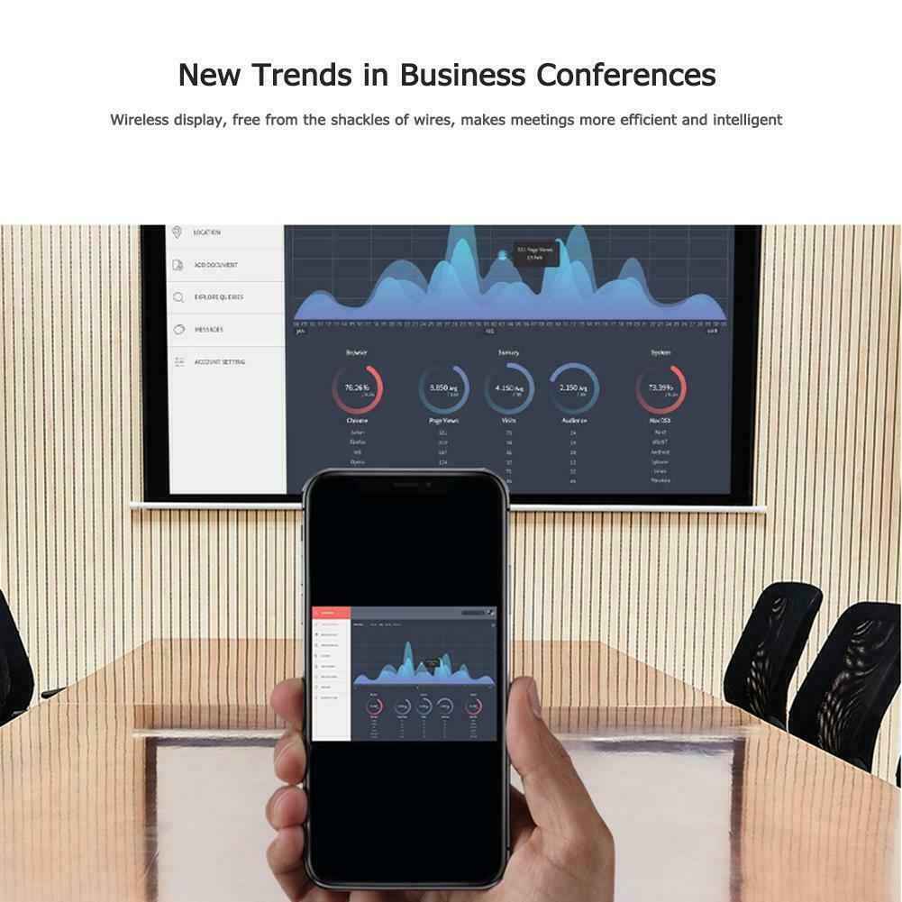 4K WiFi HDMI Anycast Miracast Airplay TV Wireless Display DLNA Dongle - GoSavvyNow