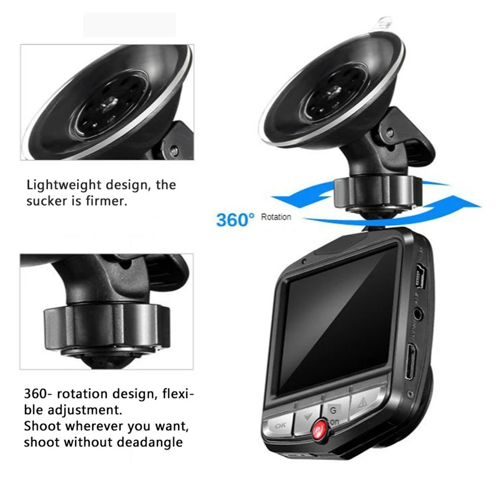 2.4'' Full HD 1080P Dash Cam Car DVR Front or Rear Camera Night Vision - GoSavvyNow