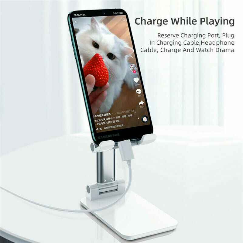 Adjustable Cell Phone Tablet Stand Desktop Holder Mount Mobile Phone - GoSavvyNow