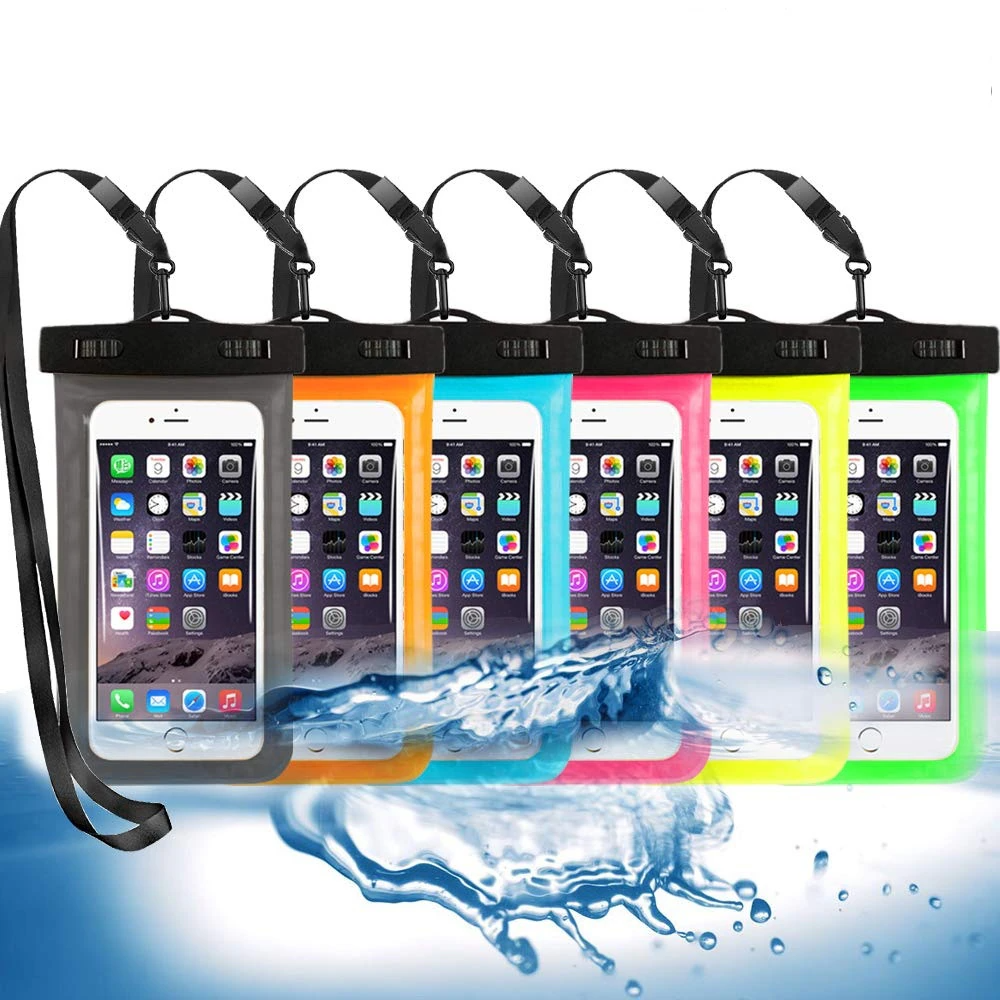 3 Pack Waterproof Floating Cell Phone Pouch Dry Bag Case Cover For - GoSavvyNow