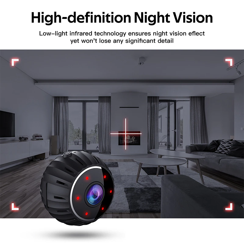 Mini Hidden Spy Nanny Camera Wireless Nanny Cam WiFi Home Security HD - GoSavvyNow
