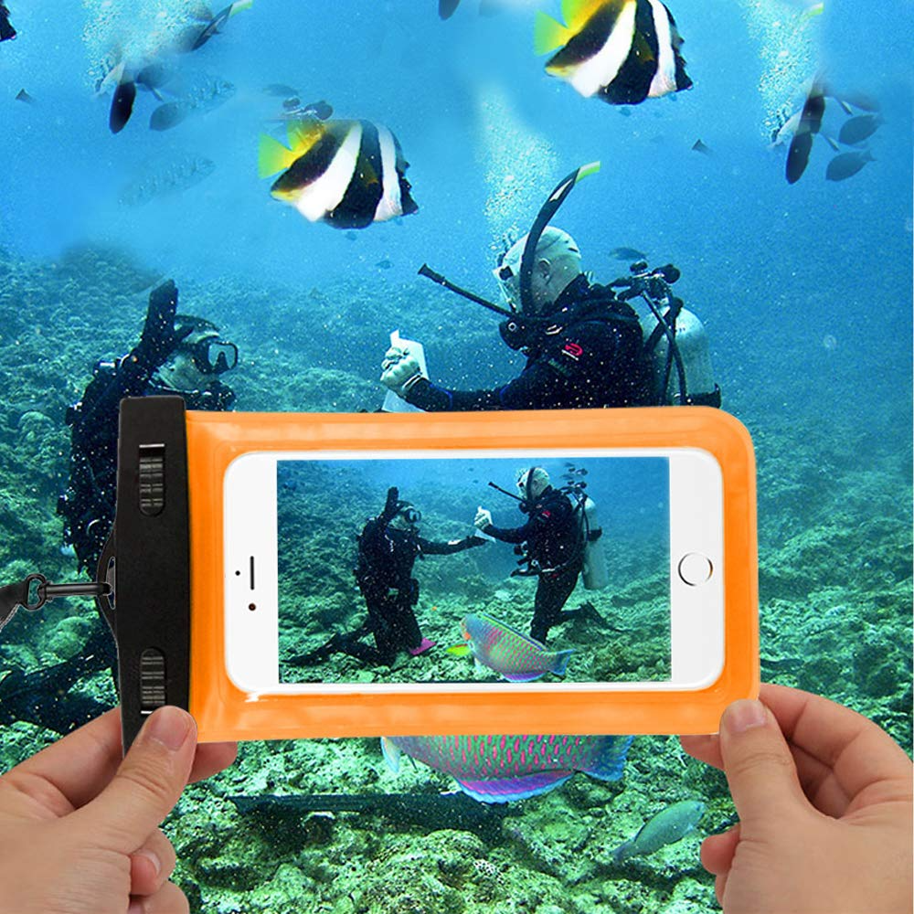 3 Pack Waterproof Floating Cell Phone Pouch Dry Bag Case Cover For - GoSavvyNow