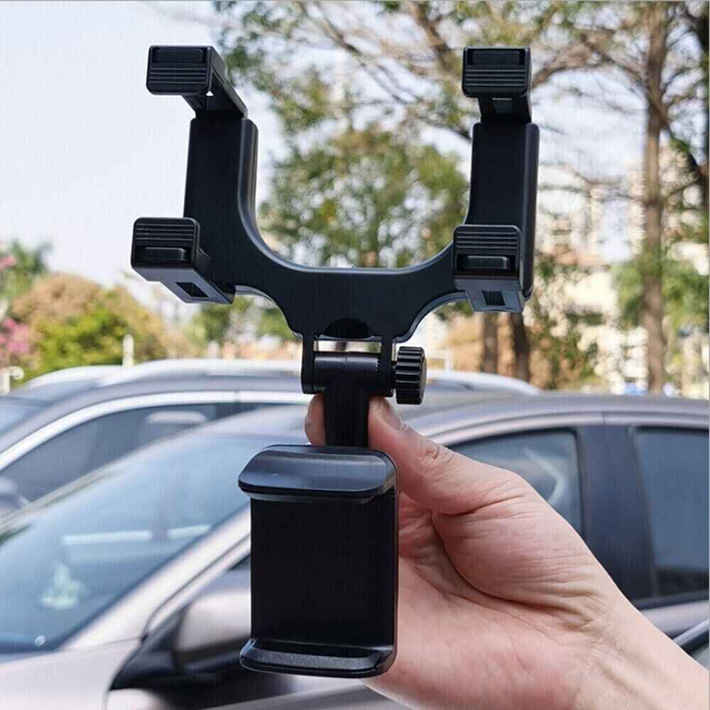 Universal 360 Rotation Car Rear View Mirror Mount Stand GPS Cell Phone - GoSavvyNow
