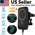 Magnetic Wireless Charger Car Mount Holder For iPhone 12 13 14 Pro Max - GoSavvyNow