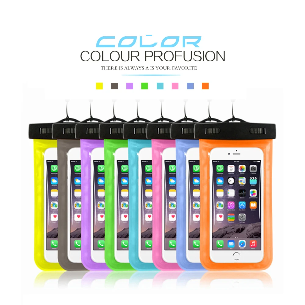 3 Pack Waterproof Floating Cell Phone Pouch Dry Bag Case Cover For - GoSavvyNow
