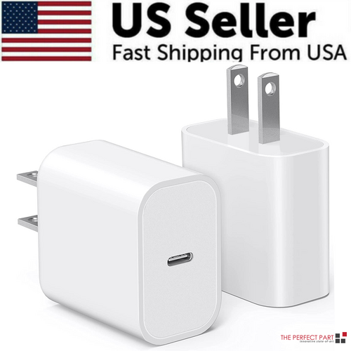 2024 20W USB-C Fast Charger PD Adapter Cable For iPhone 14/13/12/11 XR - 20W Power Adapter - GoSavvyNow