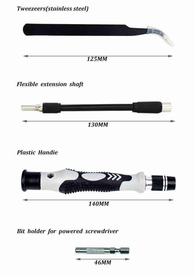 Magnetic Screwdriver Bit Set For iPhone Macbook Tool Kit Set Repair - GoSavvyNow