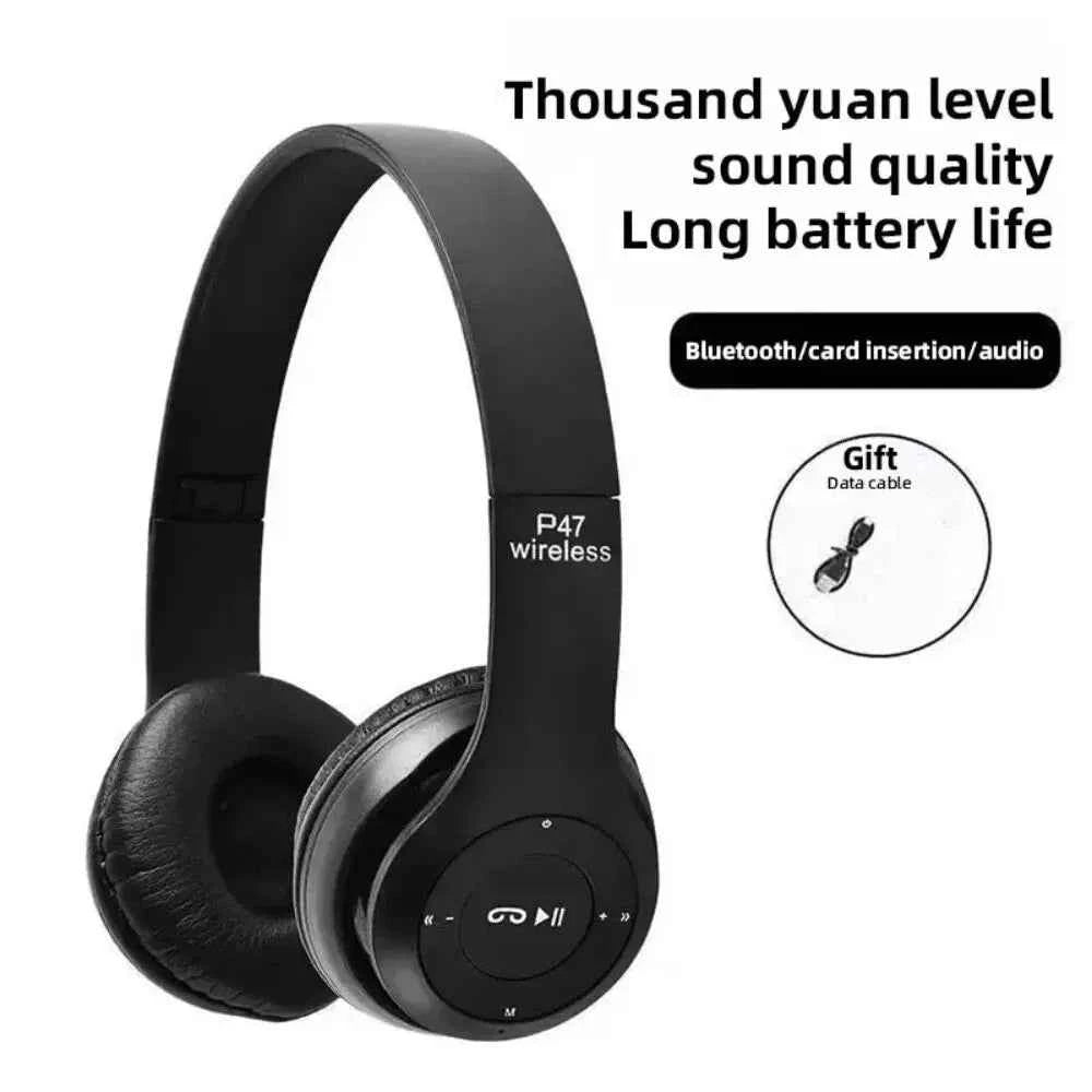 Premium Wireless Bluetooth 5.0 Over-Ear Headphones
