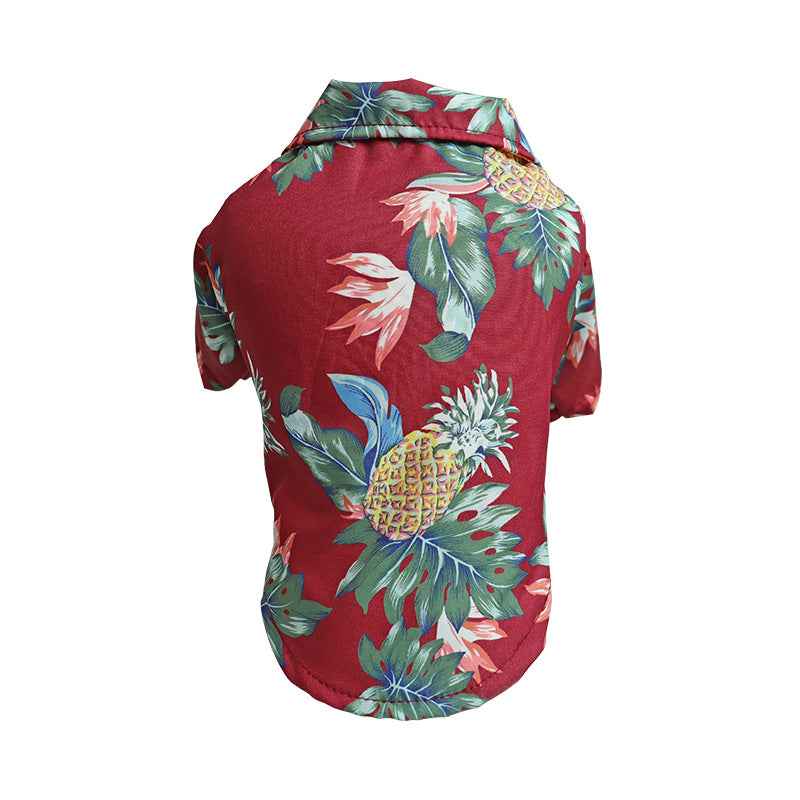 Hawaiian Chiffon Shirt – Dog & Cat Summer Clothes