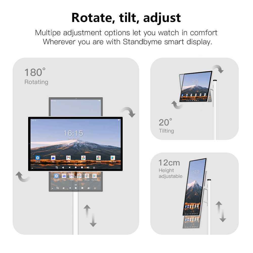 Portable 24 Inch Touch Screen Monitor